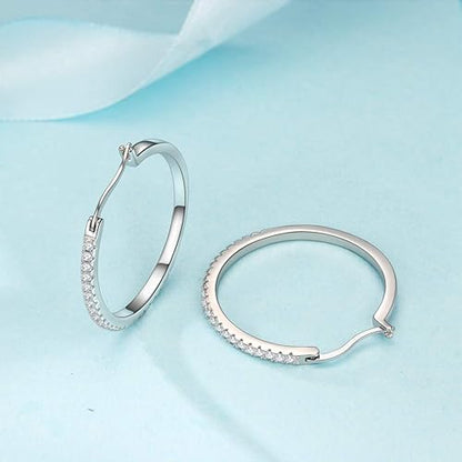 Earrings | 925 Sterling Silver Hoop