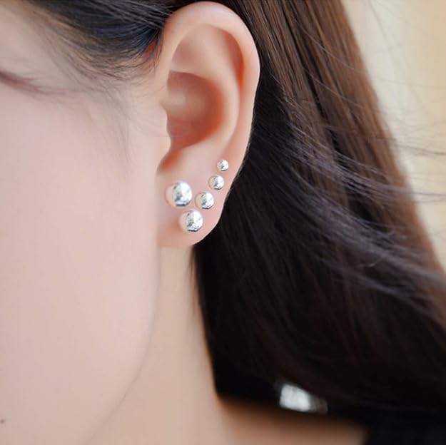 Earrings | 925 Sterling Silver Ball