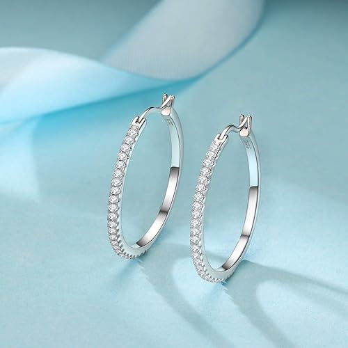 Earrings | 925 Sterling Silver Hoop