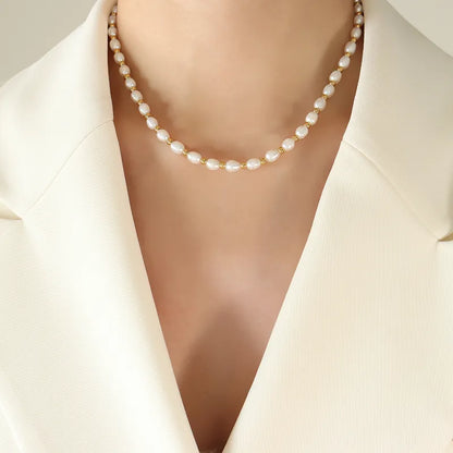 Set | Isa Pearl Necklace and Bracelet