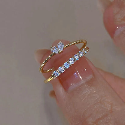 Ring | Keila Round Zircon & Open Ring