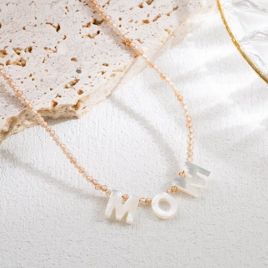 Necklace | Mom collar de perla