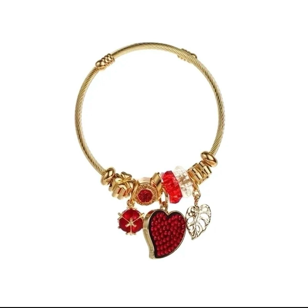 Bracelets | Red Heart Bangle