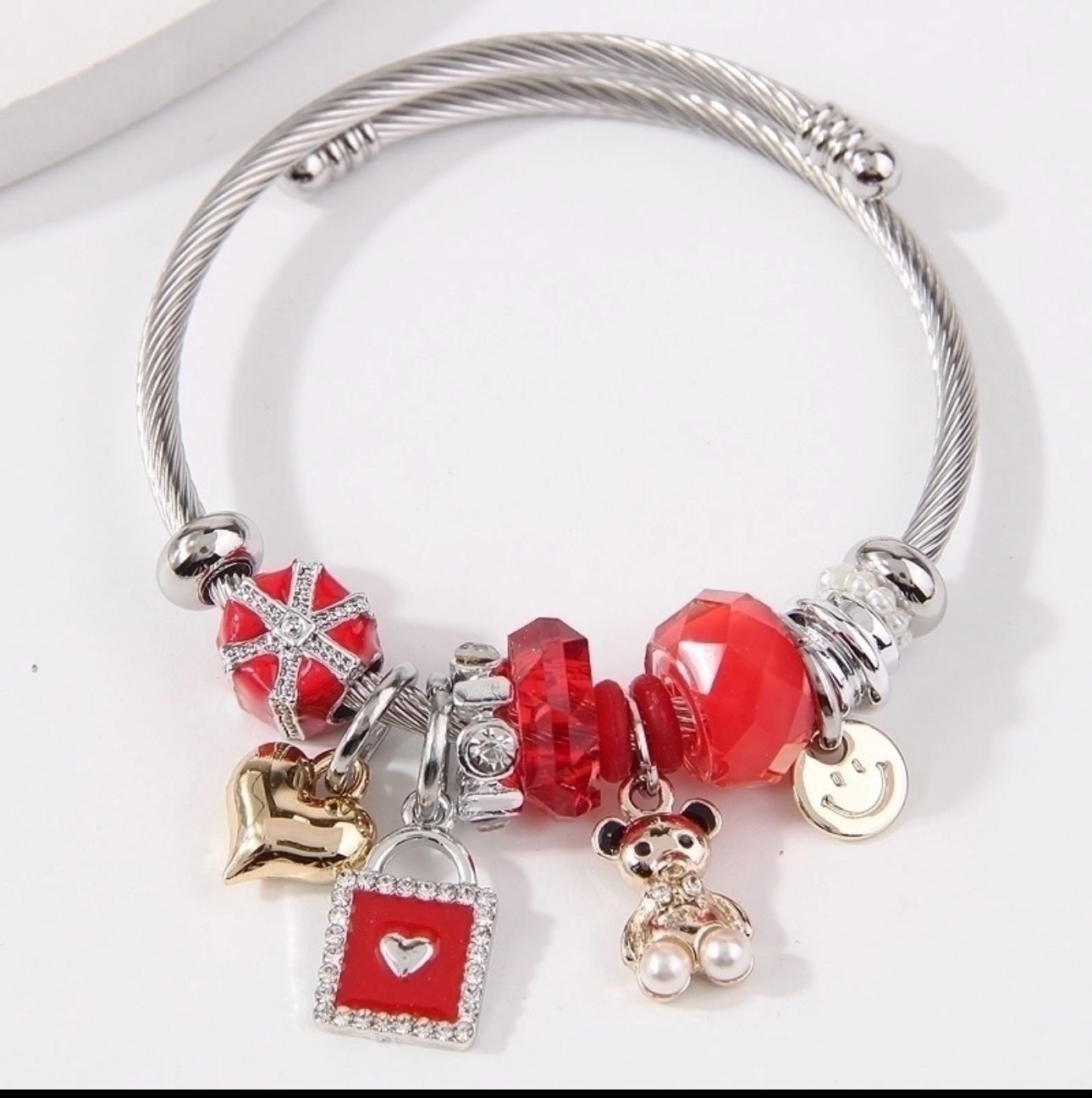 Bracelets | Bear Heart Bangle