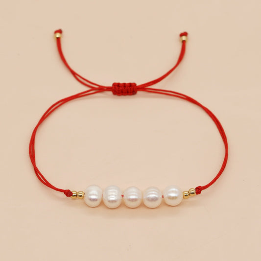 Bracelets | Perlas Hilo Rojo