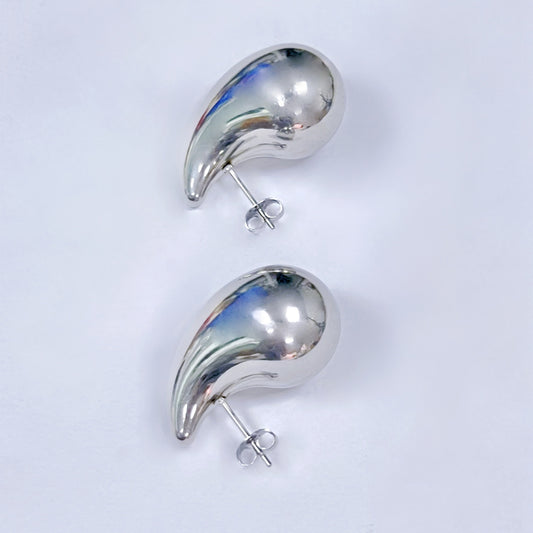 Earrings | Silver Tear Drops